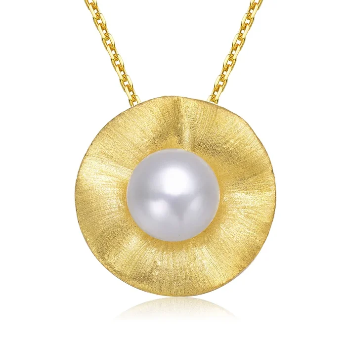 Marceline Curvy Pearl Collier Necklace