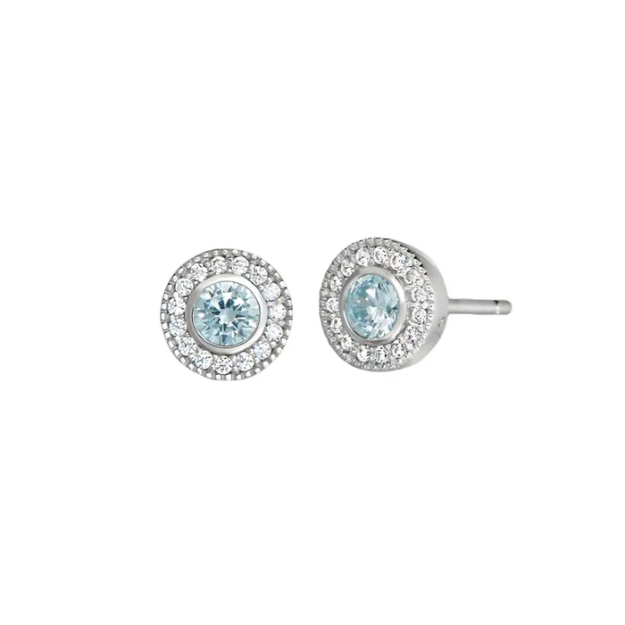 March Birthstone Earrings