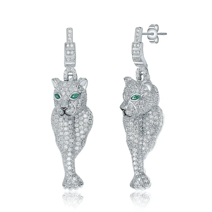 Margot Panther Dangle Earrings