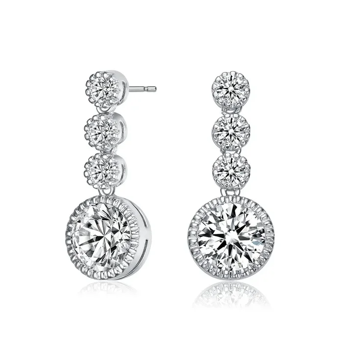 Marie Triple Circle Earrings