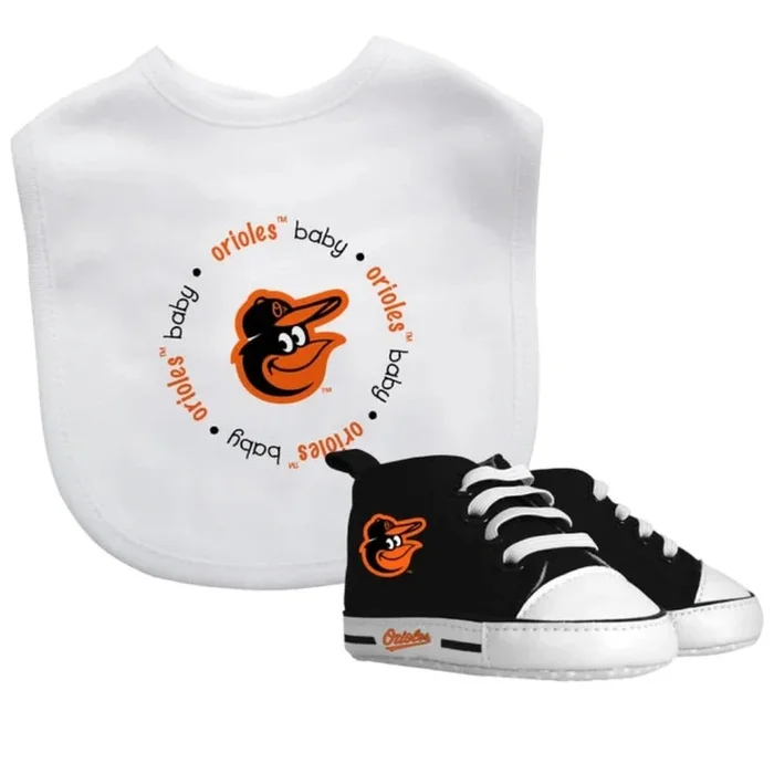 Masterpieces Puzzles Baltimore Orioles – 2-Piece Baby Gift Set