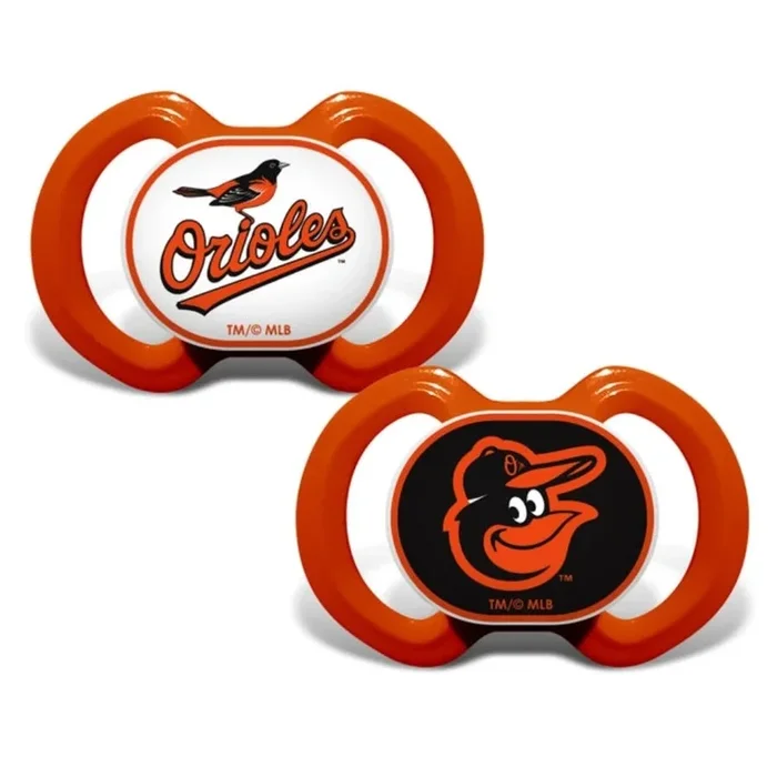 Masterpieces Puzzles Baltimore Orioles – Pacifier 2-Pack