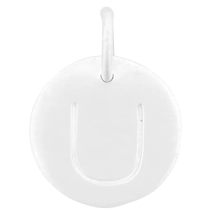 Matte Letter U Charm – FINAL SALE