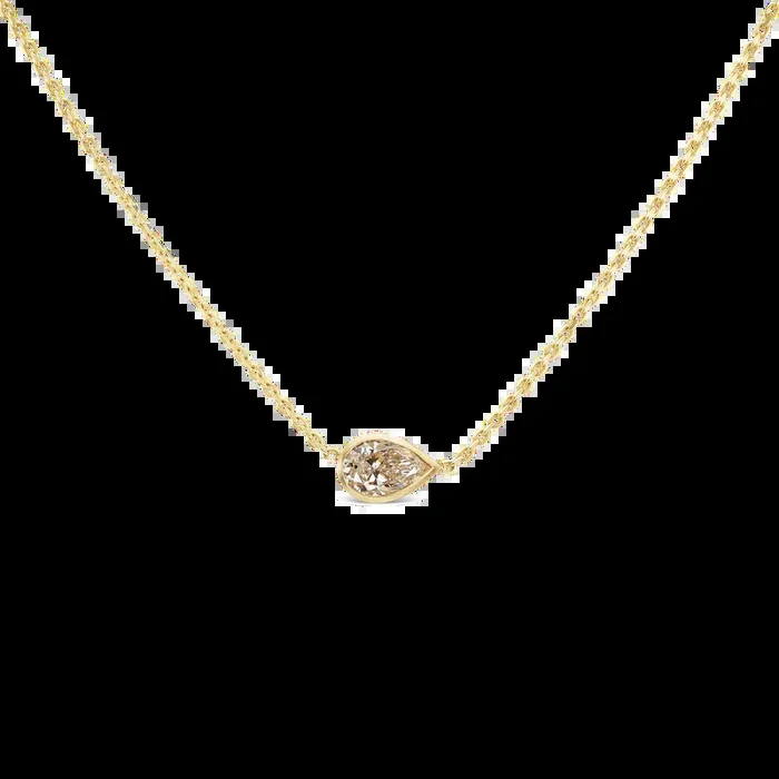 MAX MINI BROWN DIAMOND NECKLACE