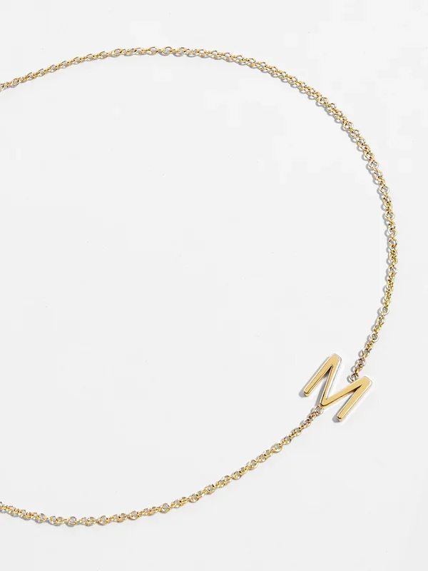 Maya Brenner Mini Letter Bracelet