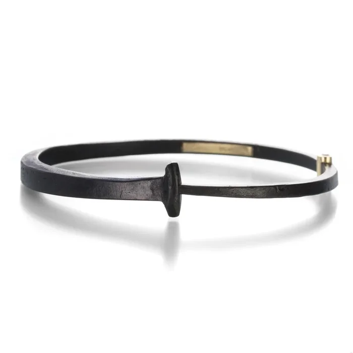 Medium Size Plain Nail Bracelet