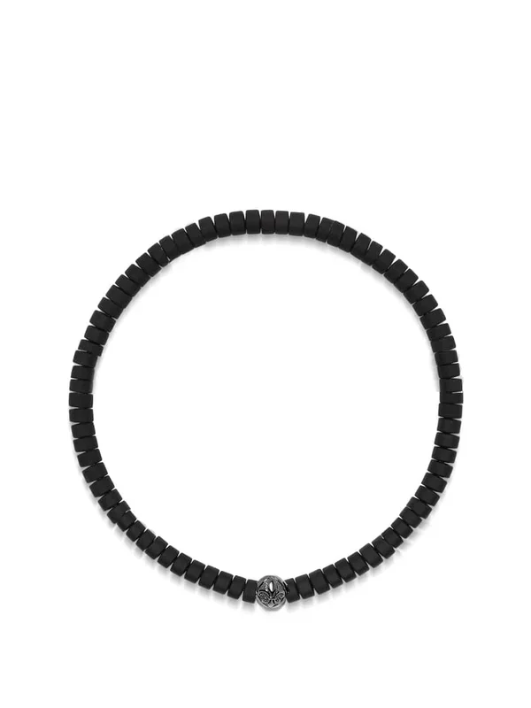 Men’s Wristband with Matte Onyx