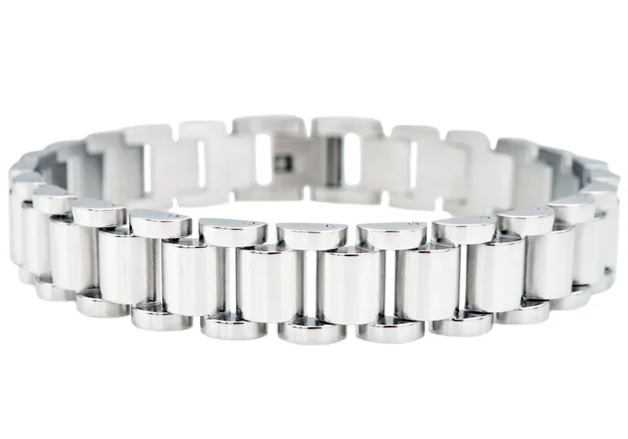 Mens Stainless Steel Link Bracelet