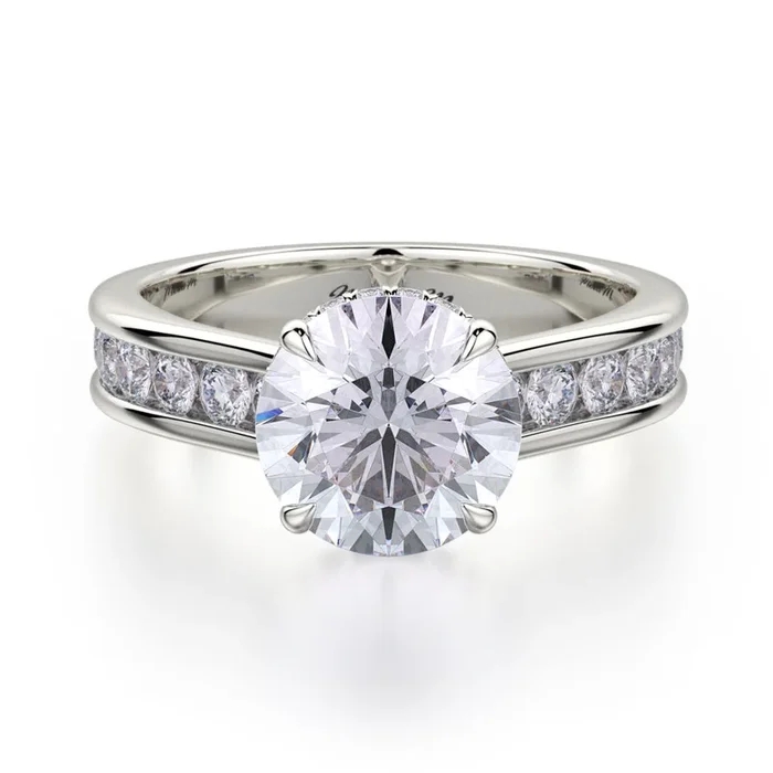 Michael M Crown Engagement Ring