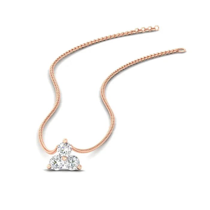 Mini 3 Stone Pendant