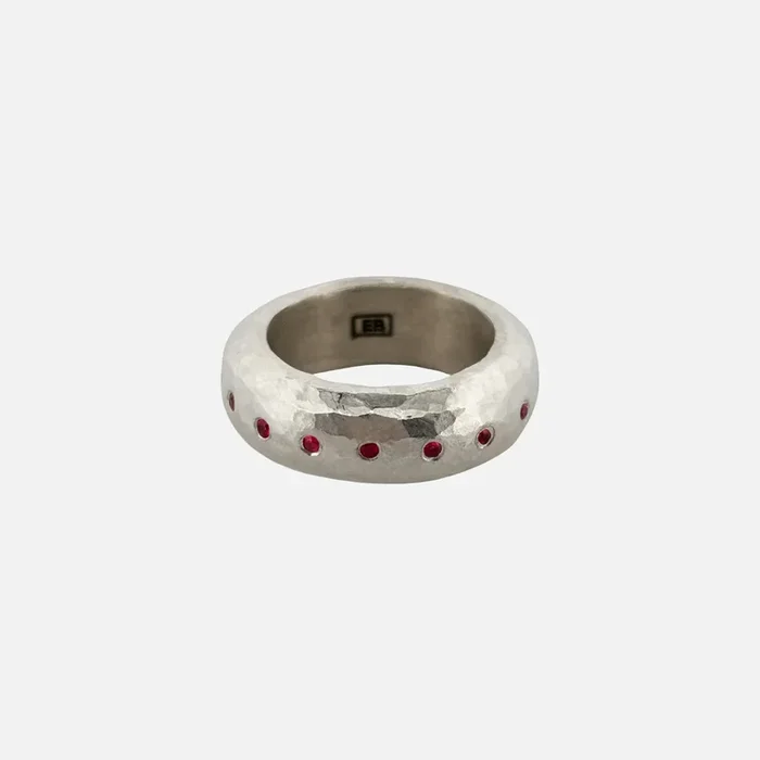 Mini Leo Ring, Ruby
