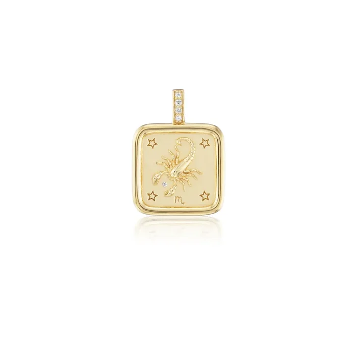 Mini Scorpio Zodiac Pendant