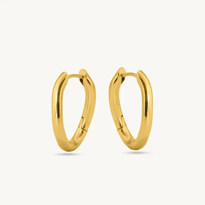 Minimal Luxe Hoops