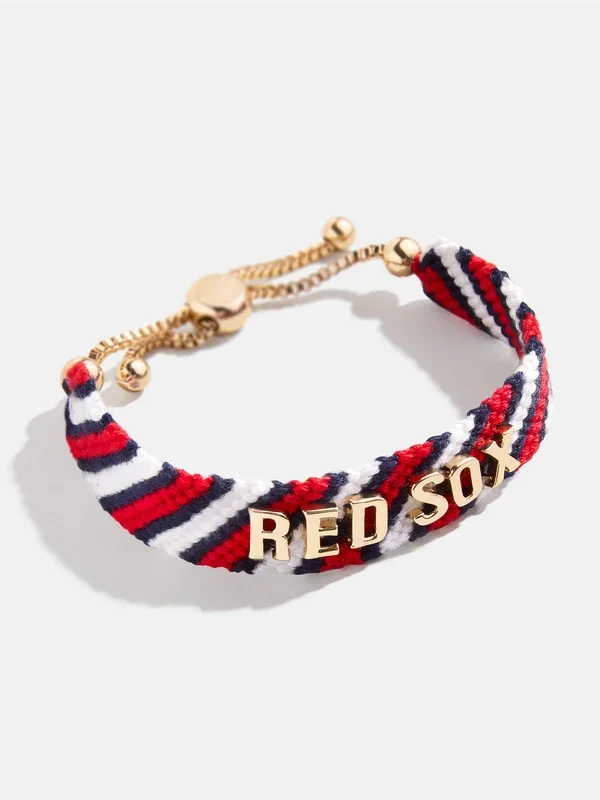 MLB Woven Friendship Bracelet – Boston Red Sox
