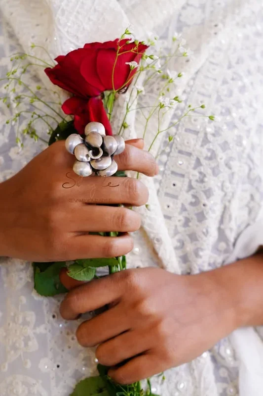 Moh Fine Rose Statement Ring