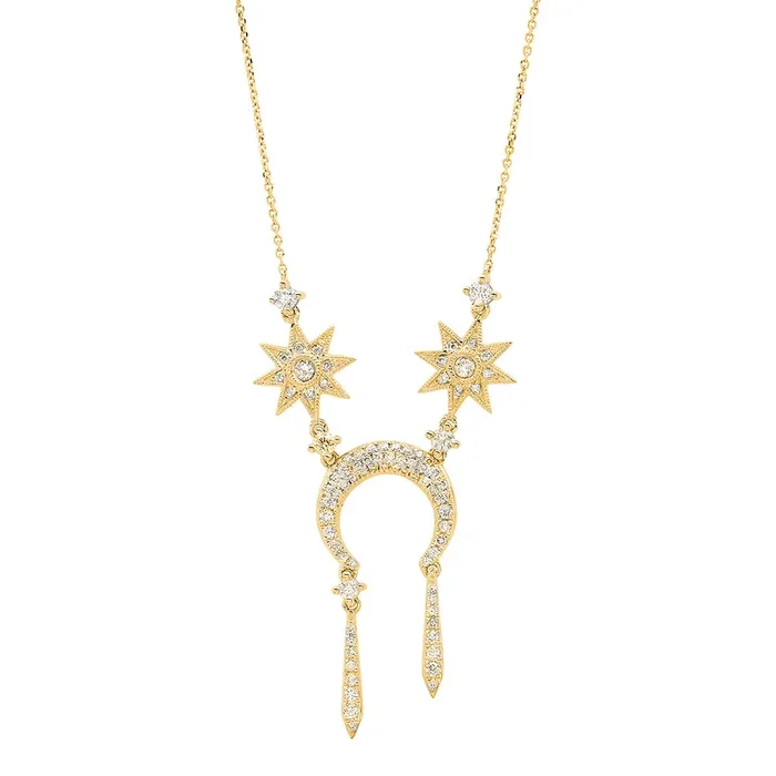Moon Necklace – Three Colors