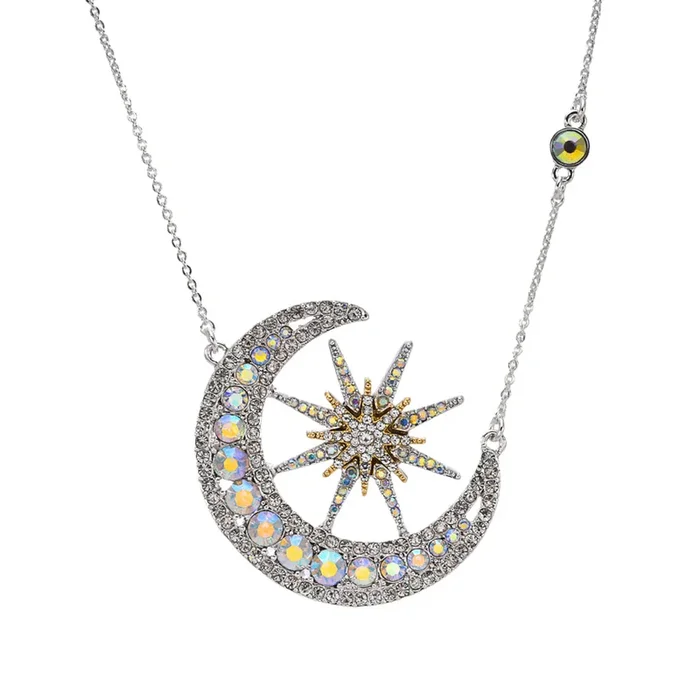 Moondust Starlight Dreamer Necklace (Sterling Silvertone)