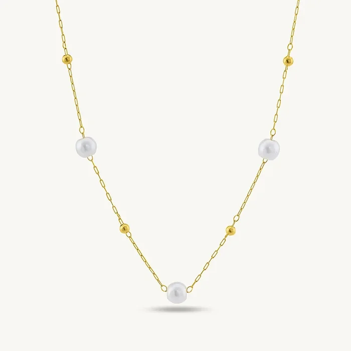 Moonstone Cascade Necklace