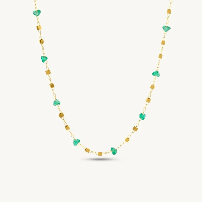 Mosaic Beaded Necklace