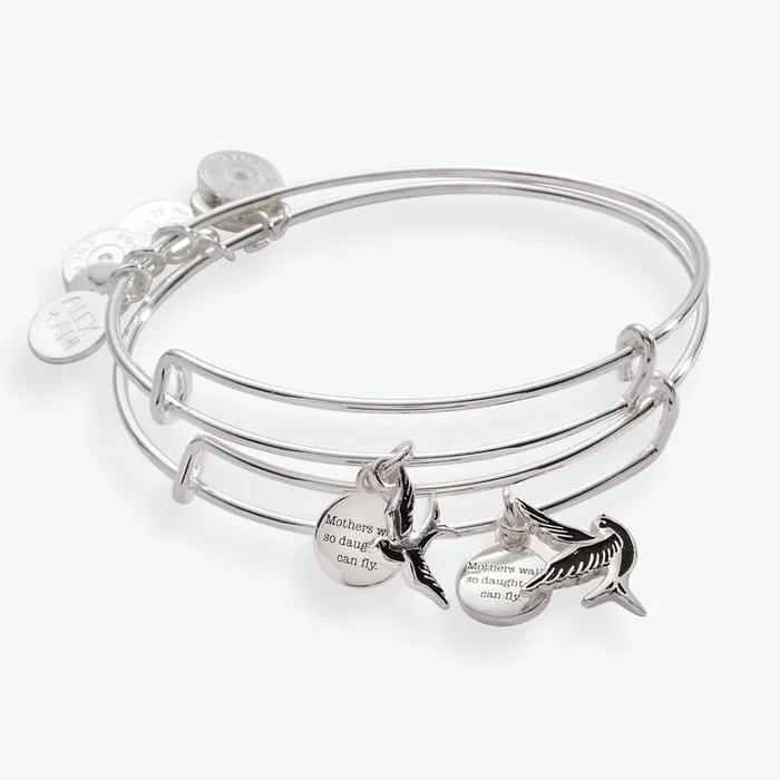Mother & Daughter Sparrow Bangle Set of 2