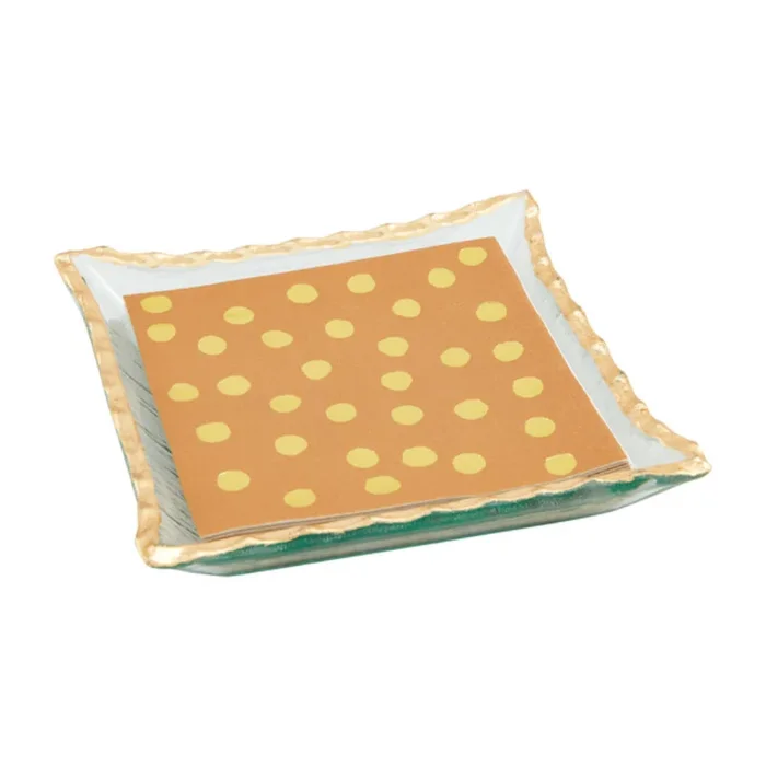Mud Pie Gold Napkin Holder