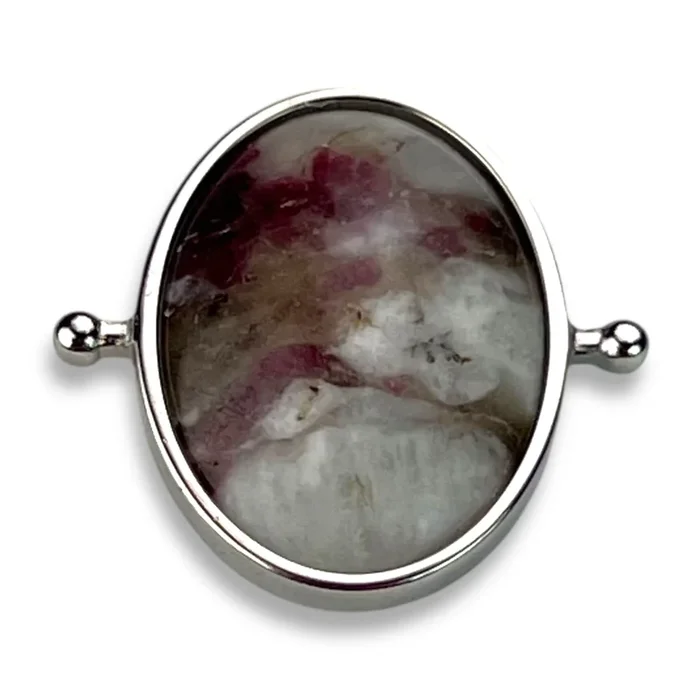 Natural Pink Tourmaline Oval Element