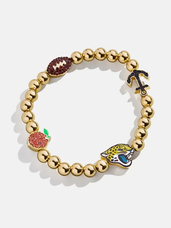 NFL Pisa Charm Bracelet – Jacksonville Jaguars