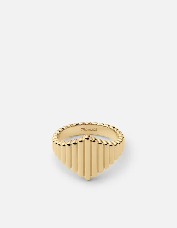 Nia Ring, Gold Vermeil