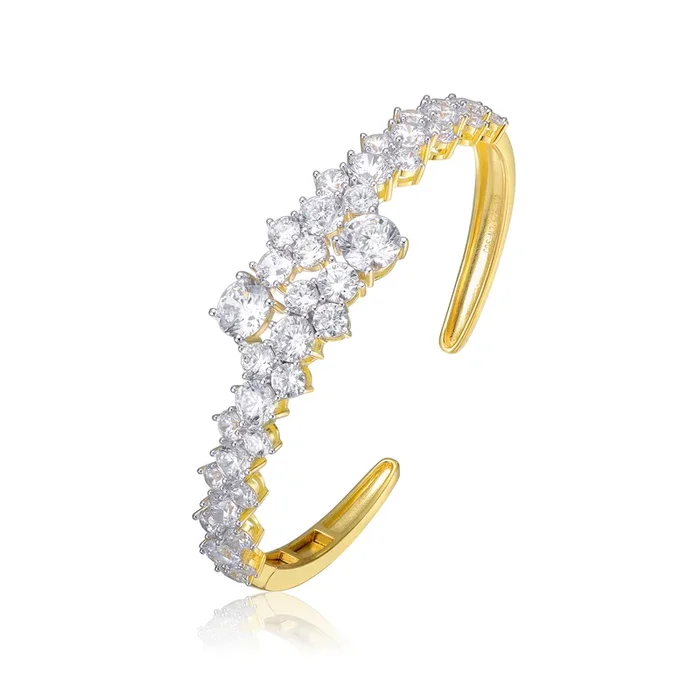 Noelle Bypass Bangle Couture Bracelet