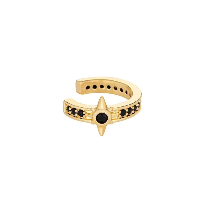 North Star Ear Cuff – Black