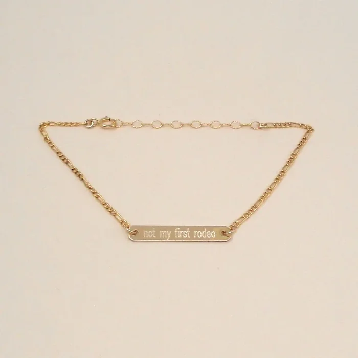 Not My First Rodeo Bracelet