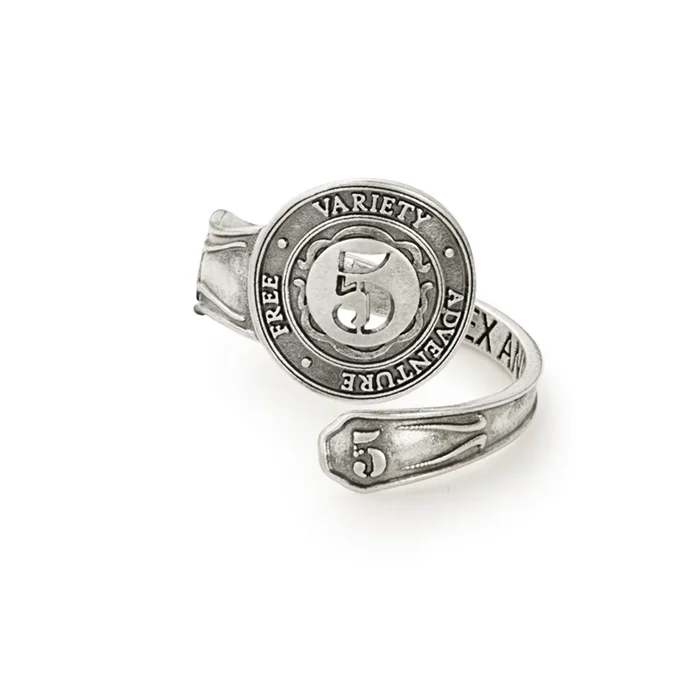 Number 5 Spoon Ring | Free, Variety, and Adventure