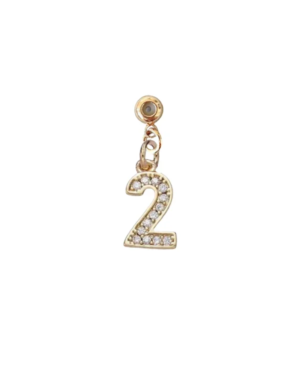 Numerical Grip Charm Number 2