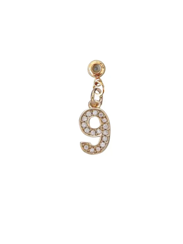 Numerical Grip Charm Number 9