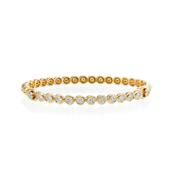 Nutmeg Beaded Bangle