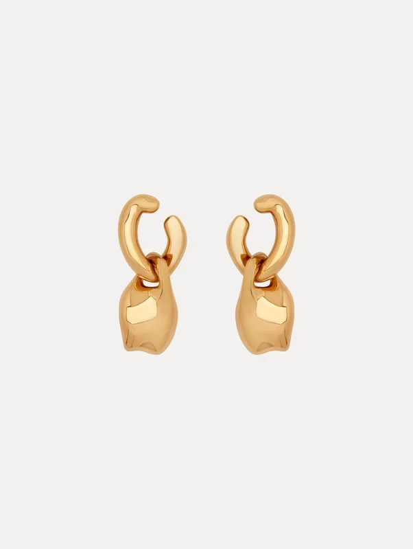 O Double Drop Earrings