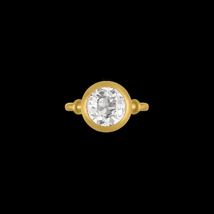 Old European Diamond Capsa Ring