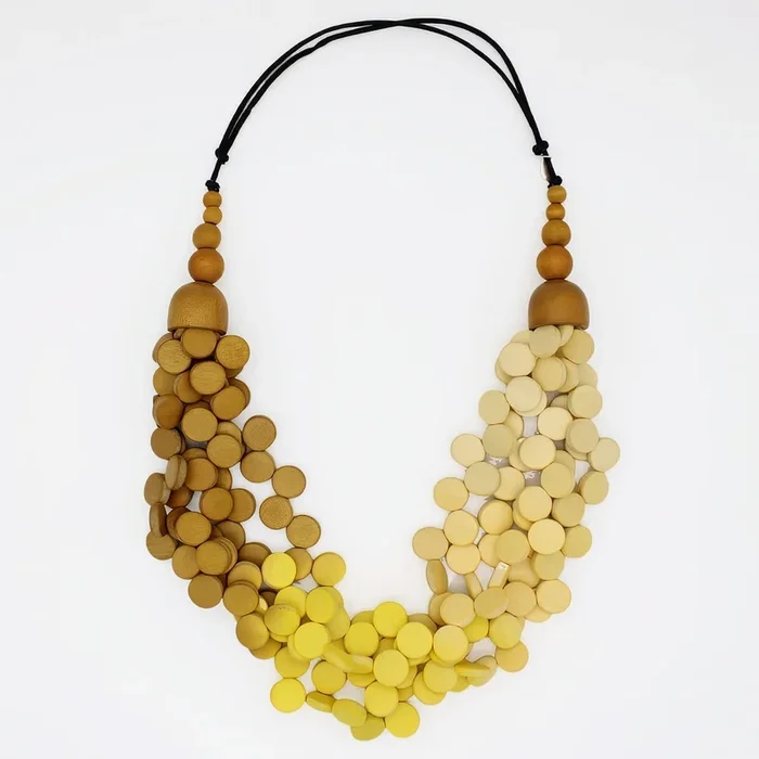 Ombre Yellow Gillian Necklace