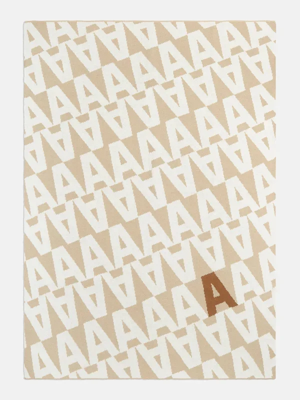 On A Loop Custom Blanket – Natural/Tan