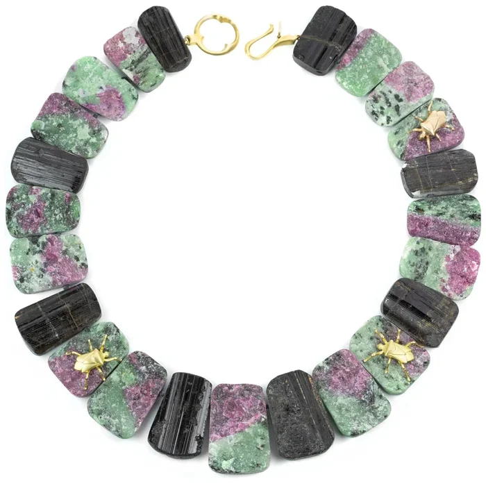 One Of a Kind Stinkbug Necklace
