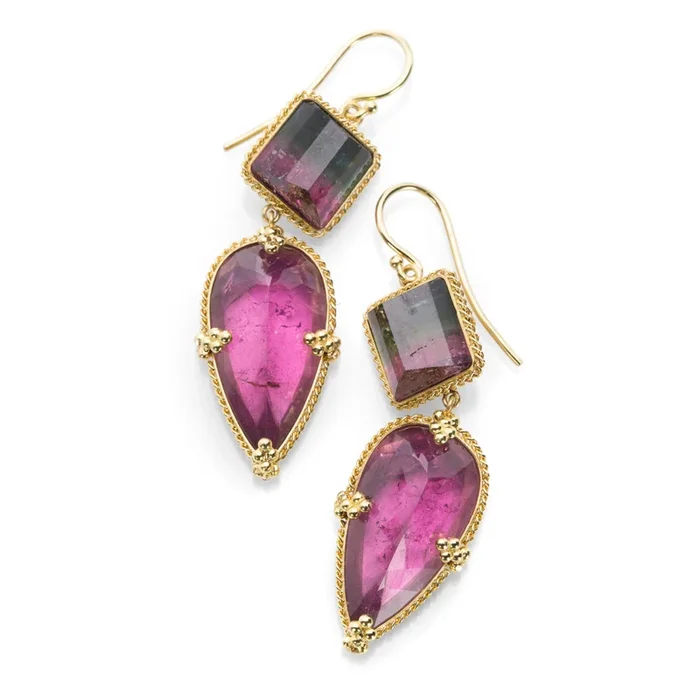 One of a Kind Tourmaline Earrings
