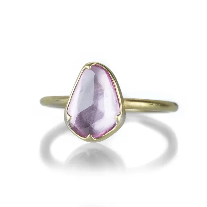 Pale Pink Sapphire Ring