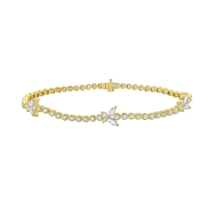 Papillon Blanc Diamond Butterfly Bracelet