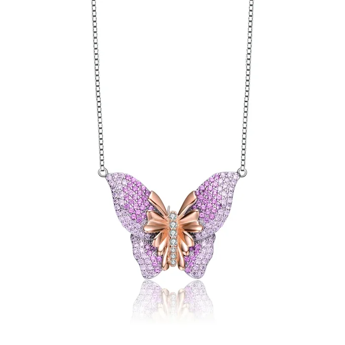 Papillonière Butterfly Silver Limited Edition Necklace