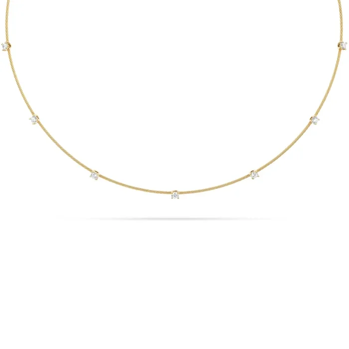 Paul Morelli 7 Diamond Single Unity Necklace