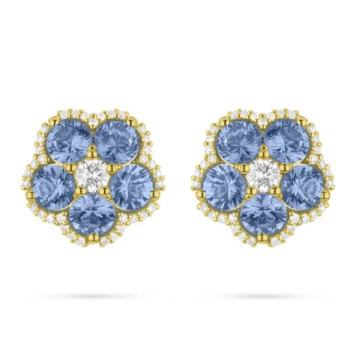 Paul Morelli Blue Sapphire & Diamond Wild Child Stud Earrings