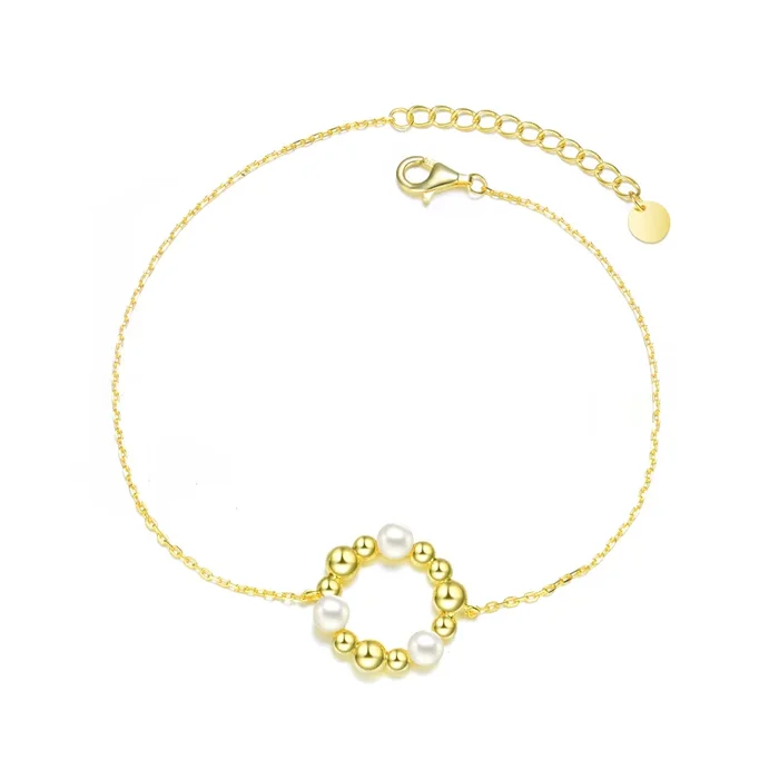 Pauline Freshwater Pearl Round Bracelet