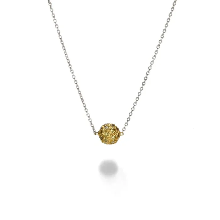 Pave Ball Necklace