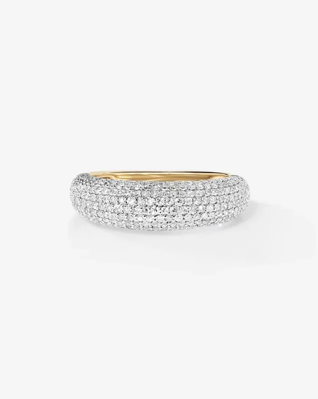 Pavé Diamond Cloud Ring