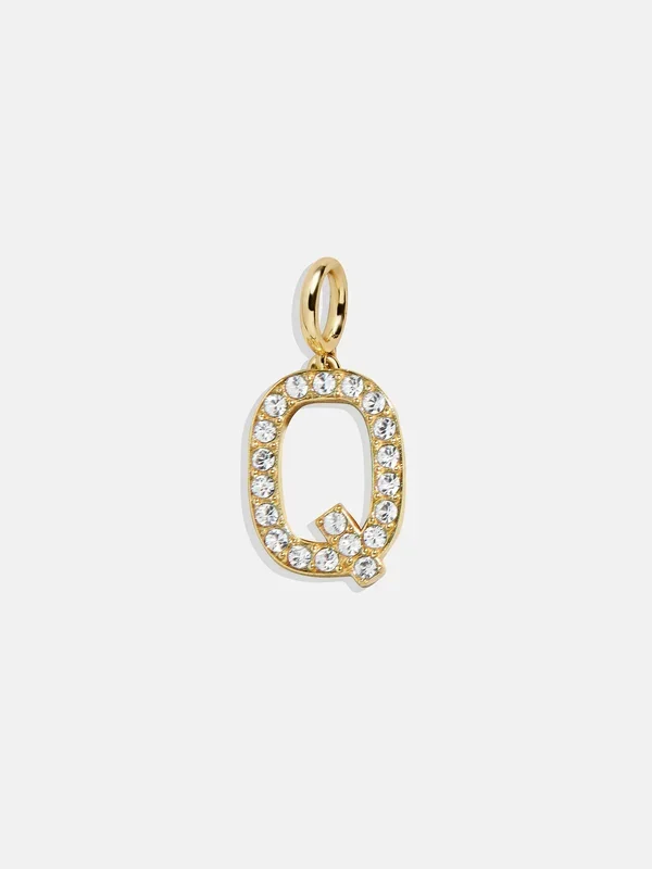 Pavé Initial Cluster Charm – Q